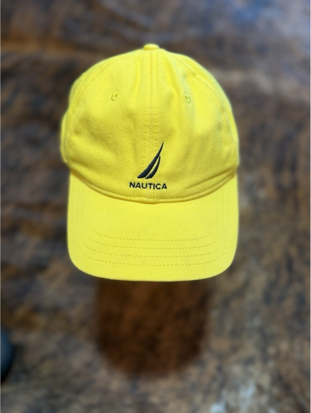 Nautica Yellow Sun Spring Line NS83 100% Cotton Adjustable Baseball Cap HR8401